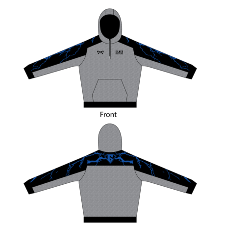 Gilmer Little Pioneers Custom Quarter Zip Hoodie