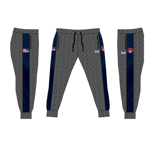 HPA Wrestling  Custom Joggers  (Heather fabric may vary in color & texture)