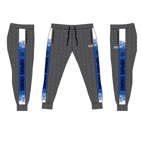 Hopkins Vikings Wrestling Custom Joggers  (Heather fabric may vary in color & texture)