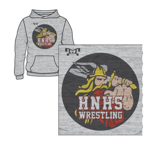 Huntington North Custom Sublimated Decal Hoodie