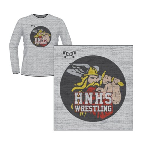 Huntington North Custom Sublimated Decal Long Sleeve