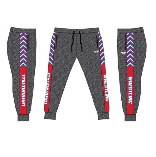Lawrenceville HS Custom Joggers   (Heathered fabric may vary in color & texture)
