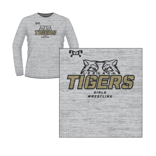 Lebanon Girls Wrestling  Custom Sublimated Decal Long Sleeve