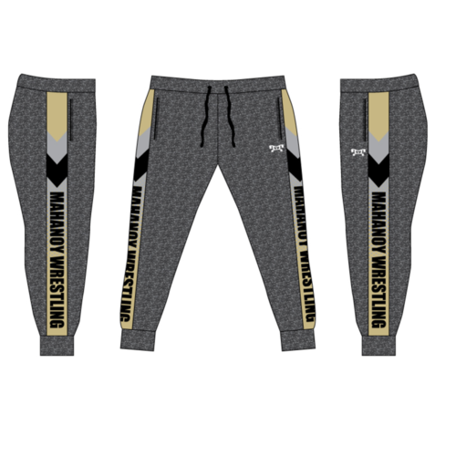 Mahanoy Area Wrestling Custom Joggers  (Heather fabric may vary in color & texture)