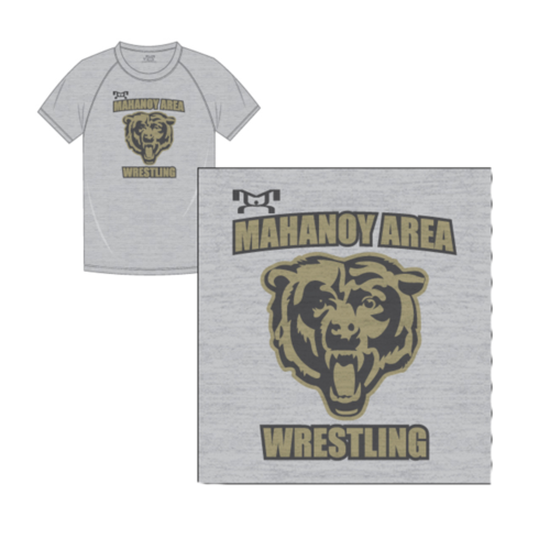 Mahanoy Area Wrestling Sublimated Decal T-Shirt
