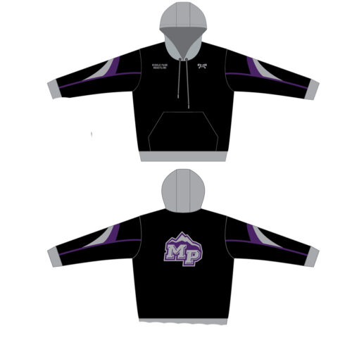 Middle Park Wrestling Sublimated Hoodie