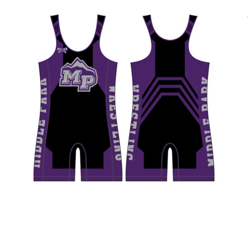 Middle Park Wrestling Custom  Men's Singlet