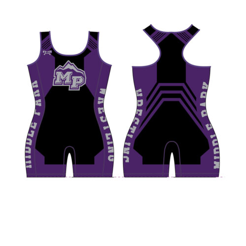 Middle Park Wrestling Women's Custom Singlet
