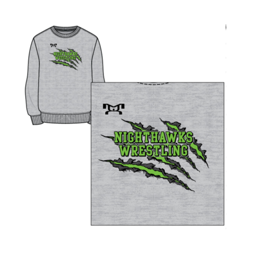 Nighthawks Wrestling Club Custom MyHOUSE Challenger Crewneck