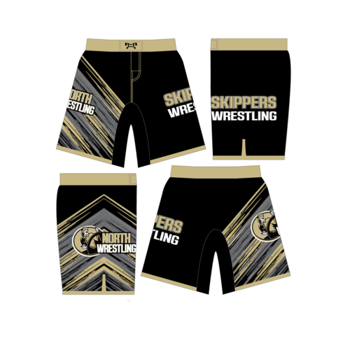 North Skippers Wrestling Fight Short