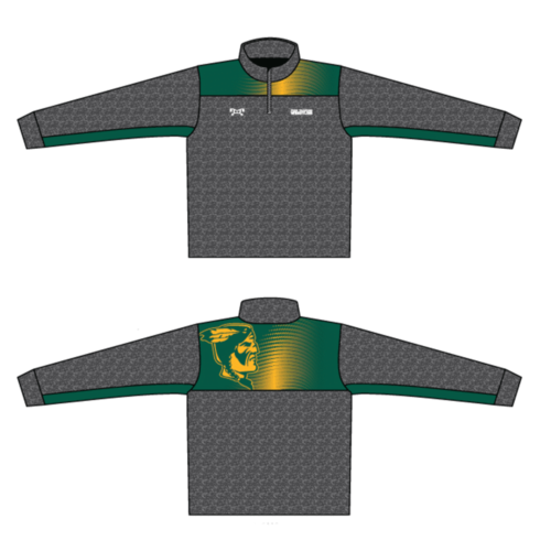 Penn Trafford Jr Wrestling Custom Heathered Quarter Zip  (Heather fabric may vary in color & texture)