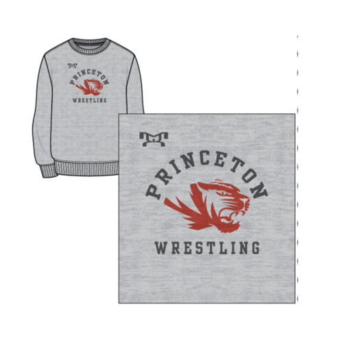 Princeton HS Sublimated Grey Crewneck
