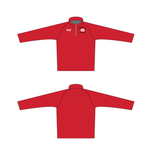 Princeton HS Custom Red Intrepid 1/4 Zip