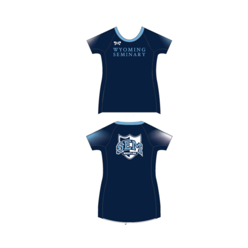 Sem Ladies Womens Custom Short Sleeve Compression Shirt