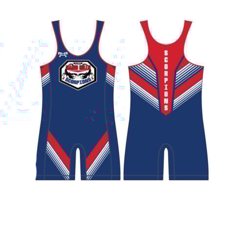Sand Hills Youth Custom Blue Singlet