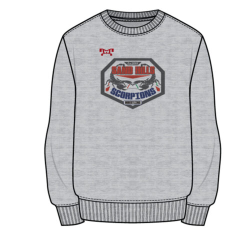 Sand Hills Youth Sublimated Grey Crewneck