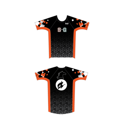 Schuylerville-Greenwich Orange Compression Shirt