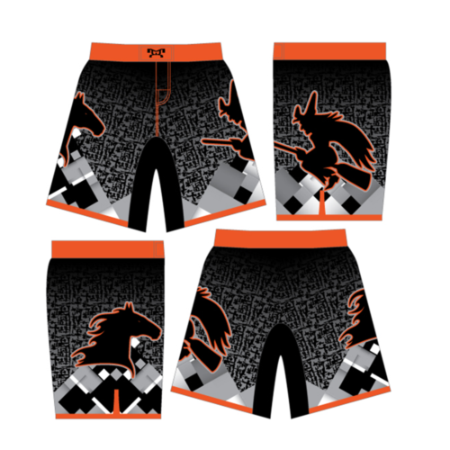 Schuylerville-Greenwich Custom Orange Fight Short