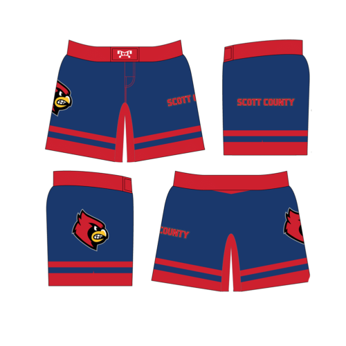 Scott County Women's Custom Fight Shorts