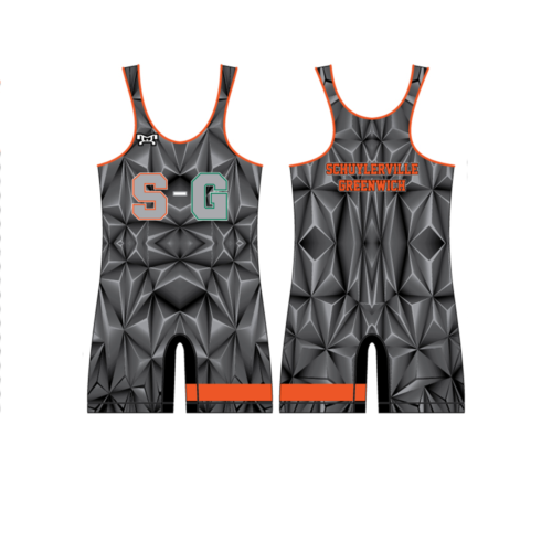 Schuylerville-Greenwich Custom Wrestling Singlet