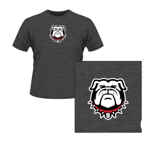 South Wrestling  Custom Grey Heatpress T-Shirt