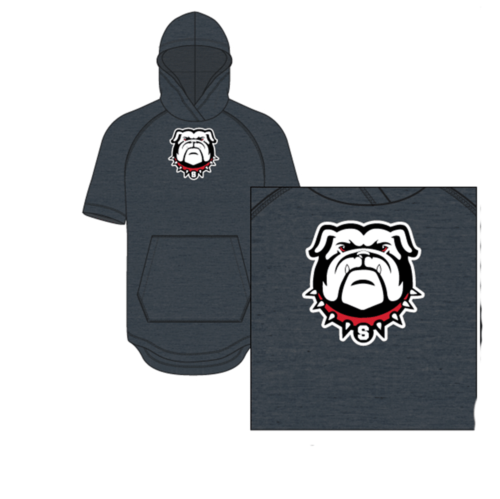 South Wrestling Short Sleeve Hoodie