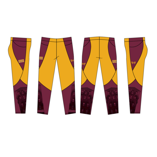 Steel Valley Scarpers Women's Full Length Leggings With Pockets