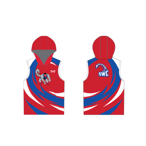 Stingers Wrestling Club Sleeveless Sublimated Hoodie