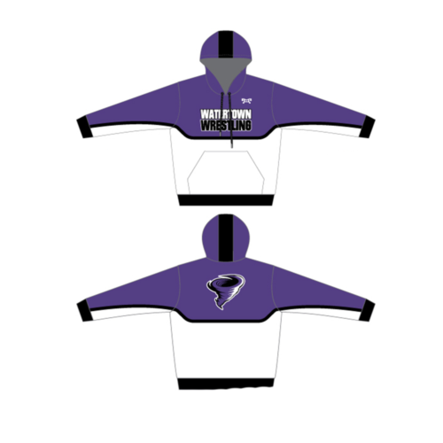 Watertown Wrestling Club Sublimated Hoodie