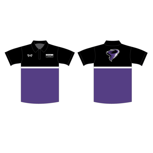Watertown Wrestling Club Custom Black Polo Shirt