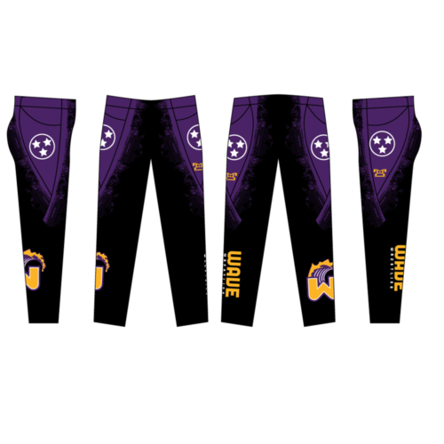 Wave Wrestling Custom Full Length Women's Leggings W Pockets