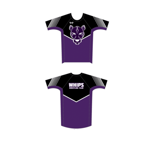 Whips Wrestling Club Compression Shirt