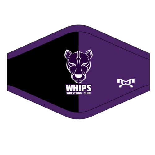 Whips Wrestling Club Custom Face Mask