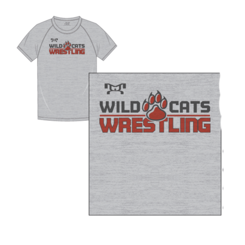 Wildcat Wrestling Club Sublimated Decal T-Shirt