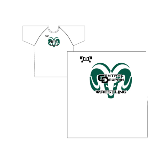 Central Dauphin Sublimated White Dri-Fit T-Shirt