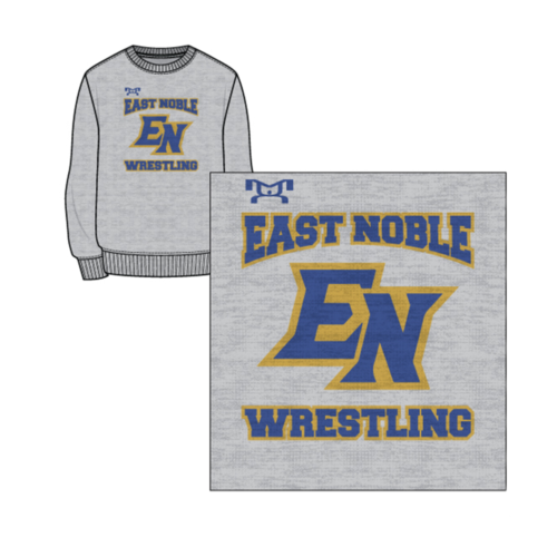East Noble Sublimated Grey Crewneck