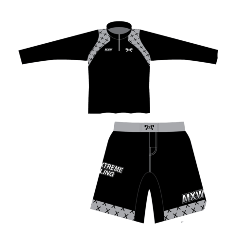 MXW Custom Quarter-Zip Fight Short Combo Deal