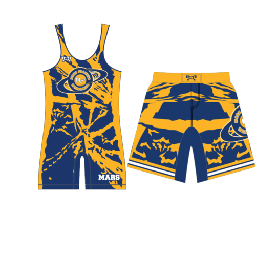 Mars Youth WC Singlet &  Fight Shorts Combo