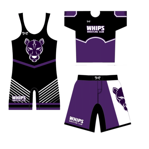 Whips Wrestling Club Custom Silver Package
