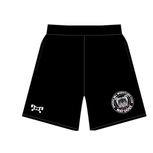 SH Matdogs Black Mesh Shorts