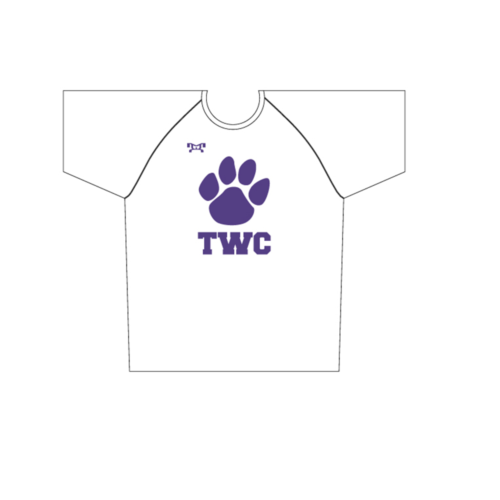 Terry Wrestling Club  Sublimated White  Dri-Fit T-Shirt