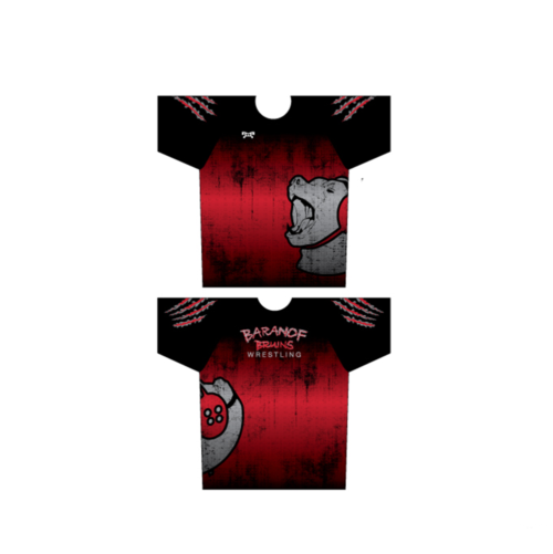 Baranof Bruins WC Red Dri-Fit T-Shirt
