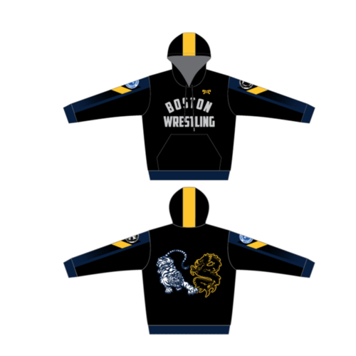 Boston Wrestling Sublimated Hoodie