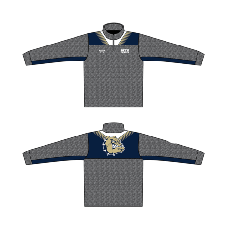 Beth Center Youth Custom Heathered Quarter Zip   (Heather fabric may vary in color & texture)
