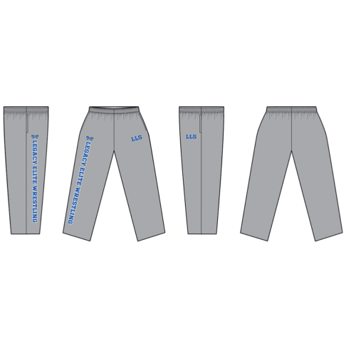Legacy Elite WC Grey Athletic Pants