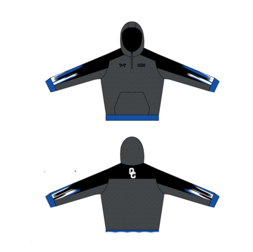 Little Colonels  Custom Quarter Zip Hoodie
