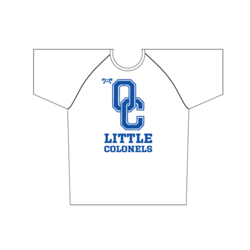 Little Colonels Sublimated White Dri-Fit T-Shirt