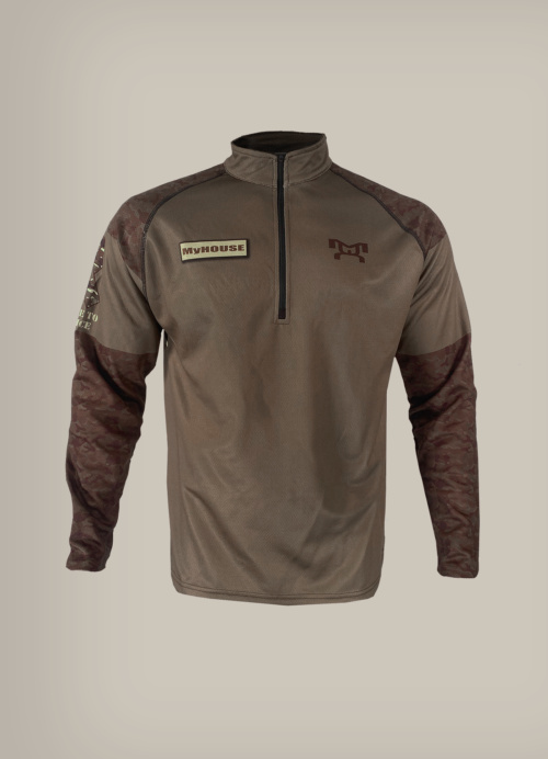 Salute To Service Olive Intrepid 1/4 Zip