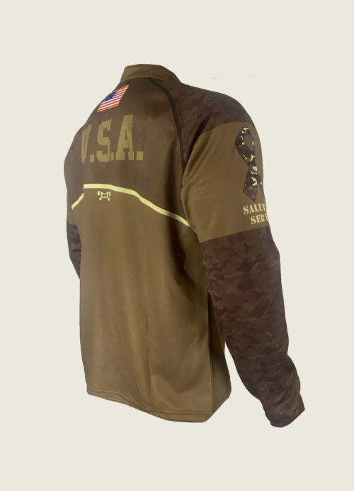 Salute To Service Olive Intrepid 1/4 Zip - Image 3