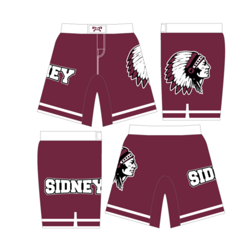 Sidney Youth Wrestling Custom Fight Short